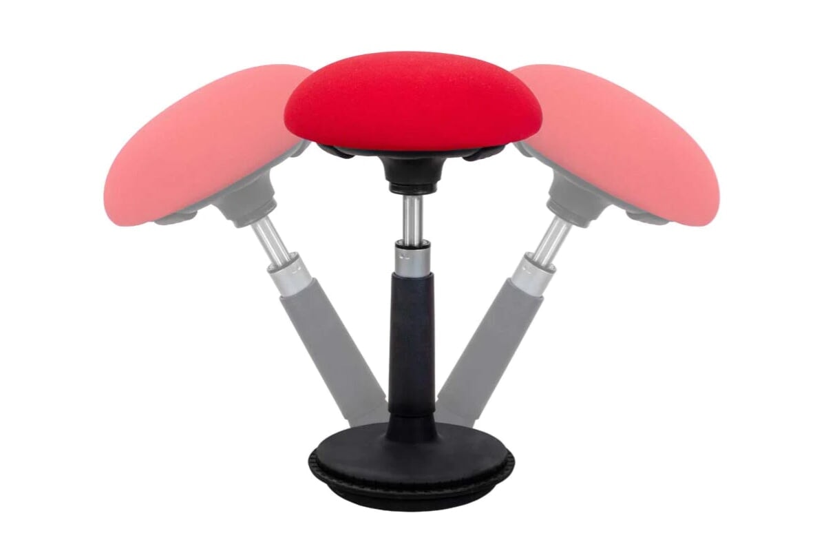 Uplifting Wobble Stool - Red Uplifting 