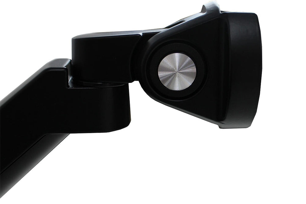 Uplifting Yogiflex Dual Monitor Arm-black white laptop tray 