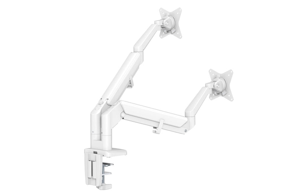 Uplifting Yogiflex Dual Monitor Arm-white none 