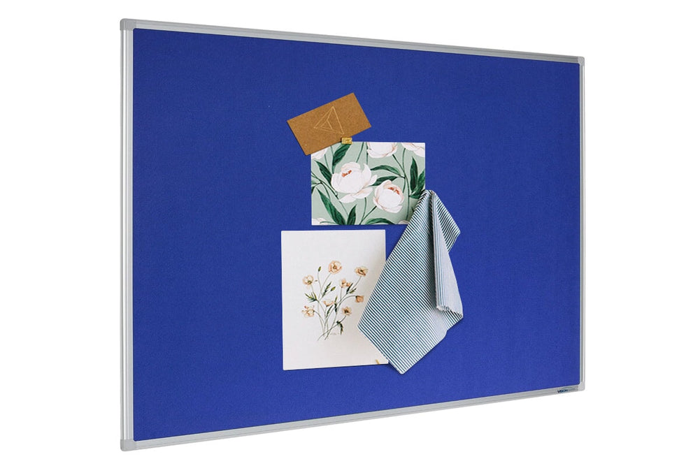 Vision Felt Board  [600H x 900W]-royal blue  