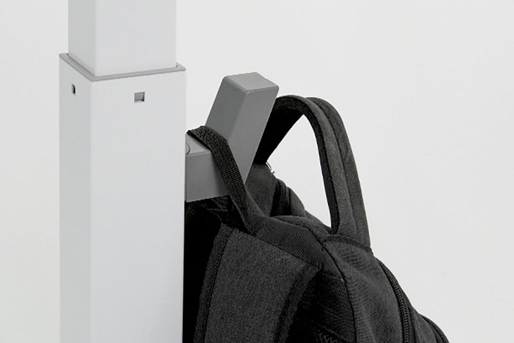 Vision Sit-Stand Mobile Desk-White  