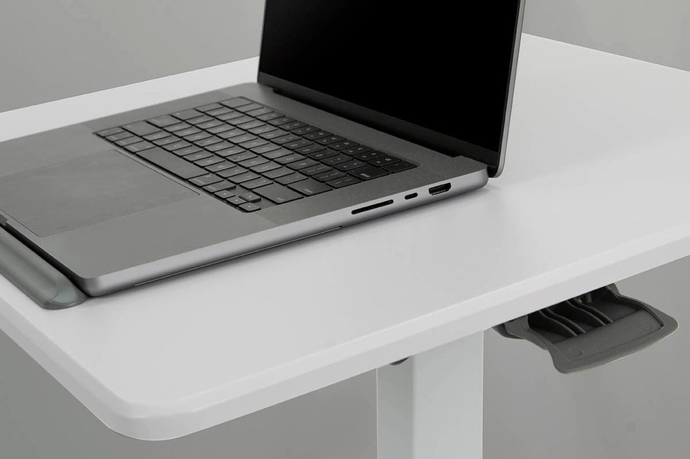Vision Sit-Stand Mobile Desk-White  