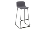 Wave Fabric Bar and Counter Stool Sled Base - 760mm Seat Height