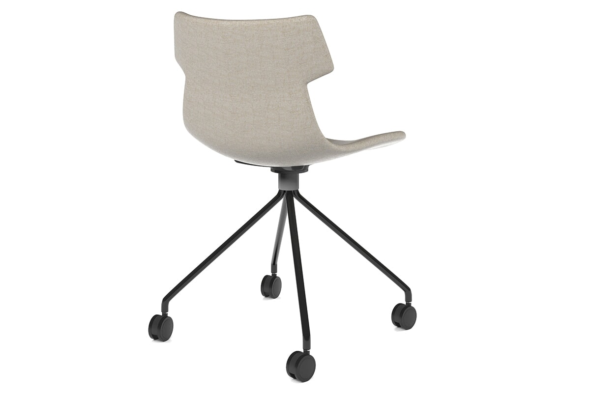 Wave Fabric Visitor Chair - Mobile Base Jasonl 