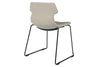 Wave Fabric Visitor Chair - Sled Base - Thumbnail 7 