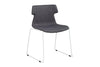 Wave Fabric Visitor Chair - Sled Base - Thumbnail 5 