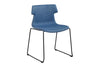 Wave Fabric Visitor Chair - Sled Base - Thumbnail 3 