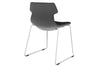 Wave Fabric Visitor Chair - Sled Base - Thumbnail 17 