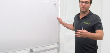 Jason talks though our whiteboard range