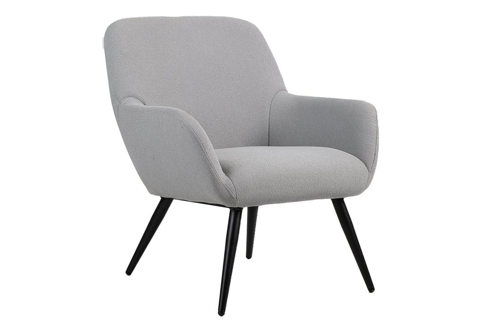 Willow Lounge Armchair-light grey  