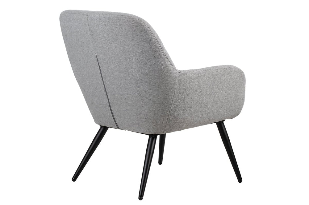 Willow Lounge Armchair-light grey  