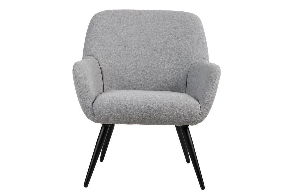 Willow Lounge Armchair-light grey  