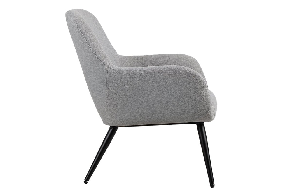 Willow Lounge Armchair-light grey  