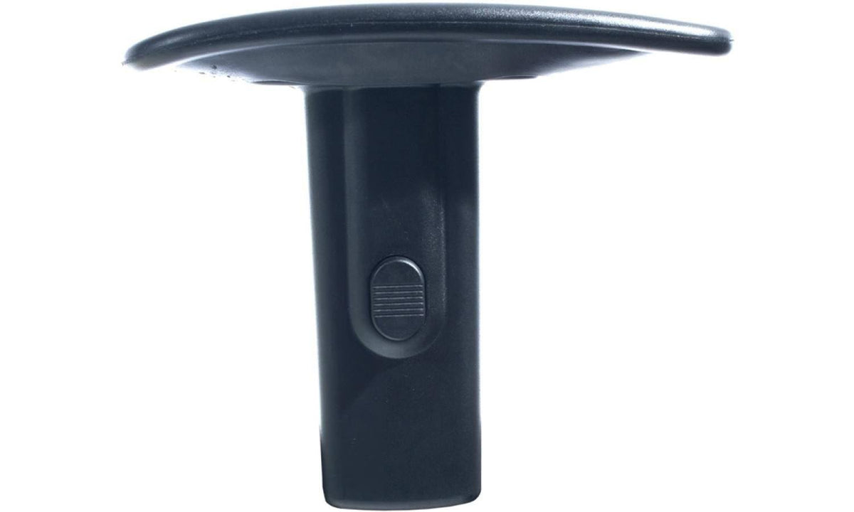 2x Black Height Adjustable Arms-Black  
