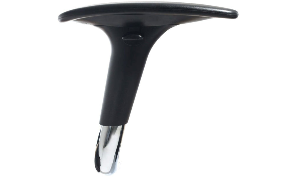 2x Chrome Height Adjustable Arms-black  