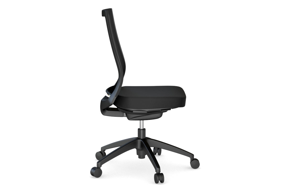 You Beauty Managerial Mesh Chair with Seat Slider - Black [No Headrest] Jasonl 