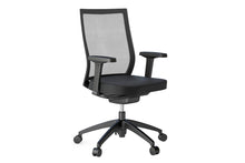  - You Beauty Managerial Mesh Chair with Seat Slider - Black [No Headrest] - 1