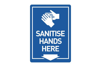  - A4 Hands Sanitiser Sign - 1