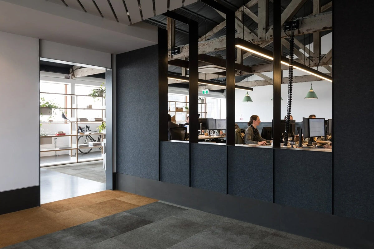 Autex Cube Acoustic Panels [2440H x 1220W x 24D]-pinnacle  