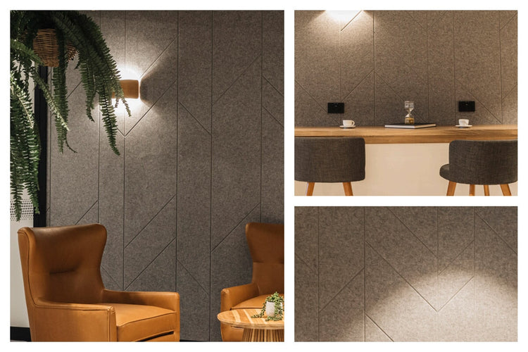 Autex Groove Acoustic Panels [2440H x 1200W x 12D] Autex 