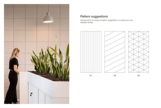 Autex Groove Acoustic Panels [2440H x 1200W x 12D] - vertical grooves ...