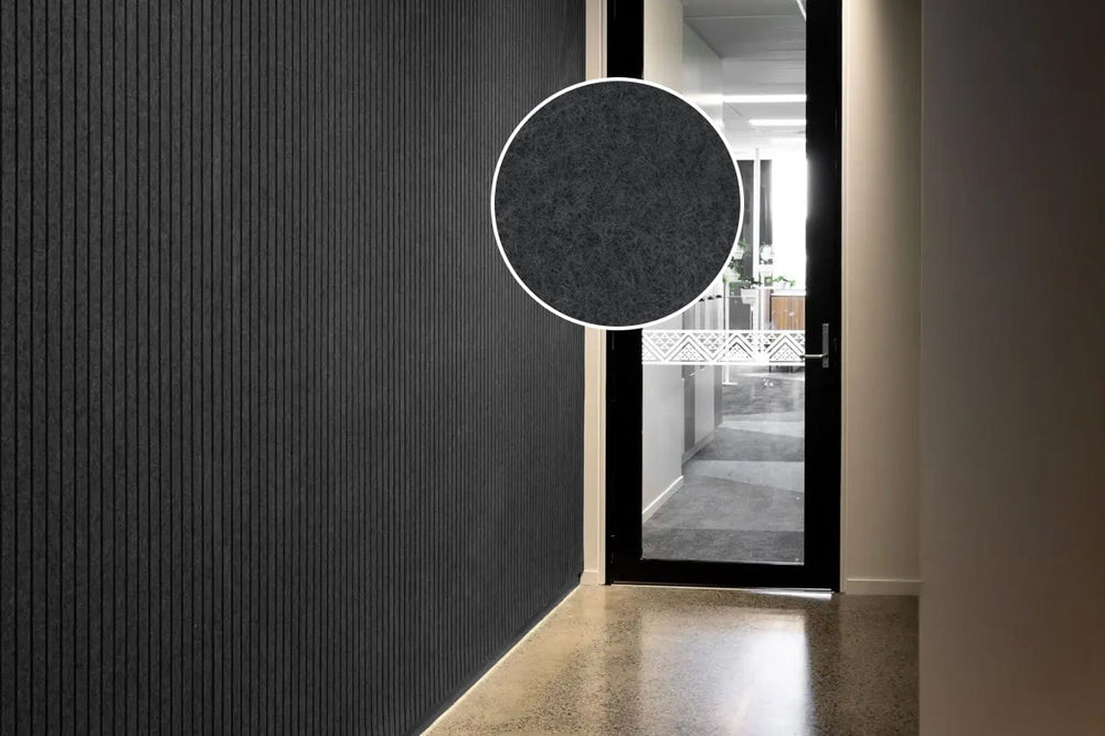 Autex Groove Acoustic Panels [2440H x 1200W x 12D]-vertical grooves empire 