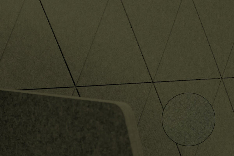 Autex Groove Acoustic Panels [2440H x 1200W x 12D] Autex grid grooves gherkin 