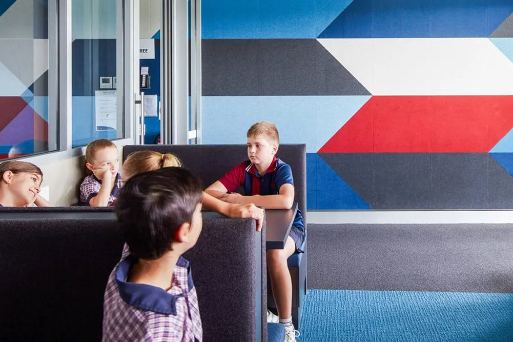 Autex Peel N Stick Tiles - Pack of 6-savoye  