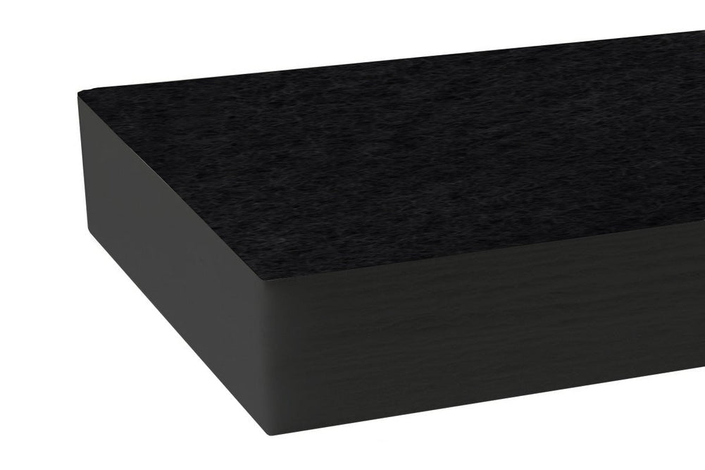 Autex Quietspace Acoustic Wall Panel with Vertiface [2400H x 1200W x 104D]-black panel petronas 