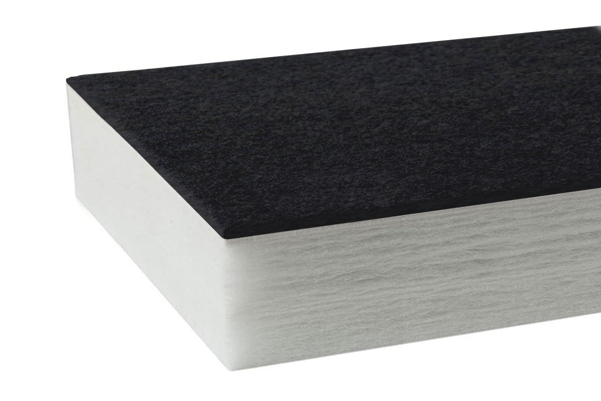 Autex Quietspace Acoustic Panel with vertiface [2400H x 1200W x 104D] Autex white with vertiface empire 