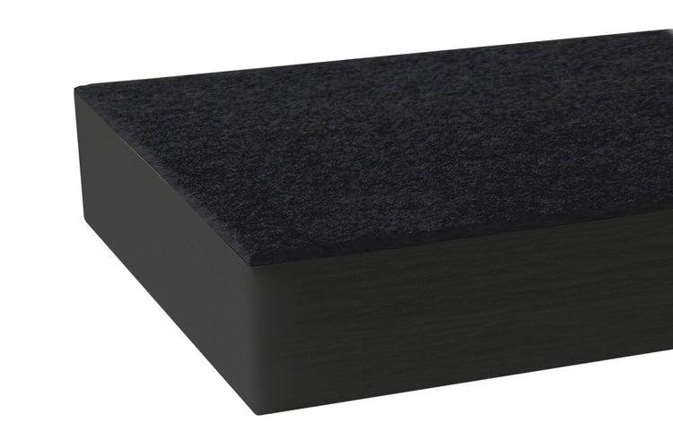 Autex Quietspace Acoustic Panel with vertiface [2400H x 1200W x 104D] Autex black with vertiface empire 