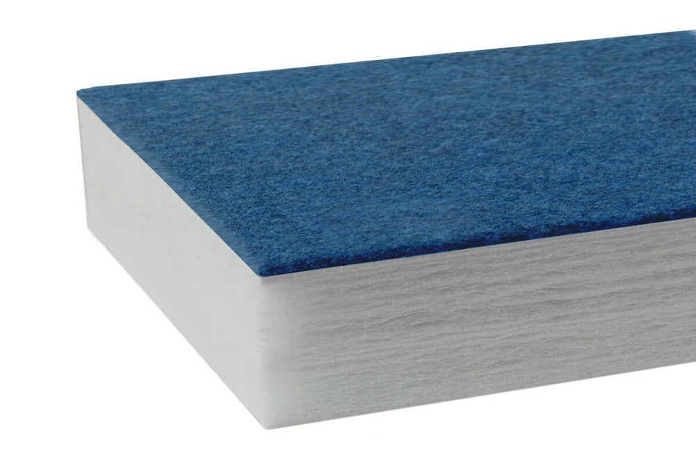 Autex Quietspace Acoustic Wall Panel with Vertiface [2400H x 1200W x 104D]-grey panel atlantis 