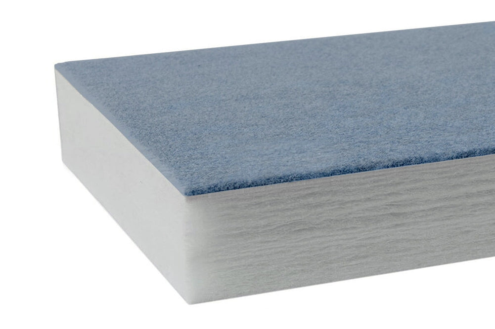 Autex Quietspace Acoustic Wall Panel with Vertiface [2400H x 1200W x 104D]-grey panel porcelain 