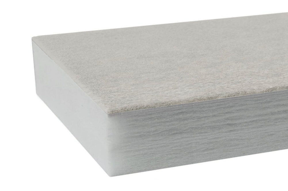 Autex Quietspace Acoustic Wall Panel with Vertiface [2400H x 1200W x 54D]-grey panel savoye 