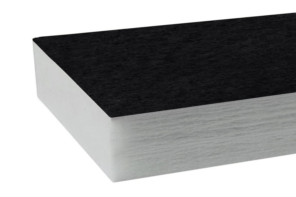 Autex Quietspace Acoustic Wall Panel with Vertiface [2400H x 1200W x 54D]-grey panel petronas 