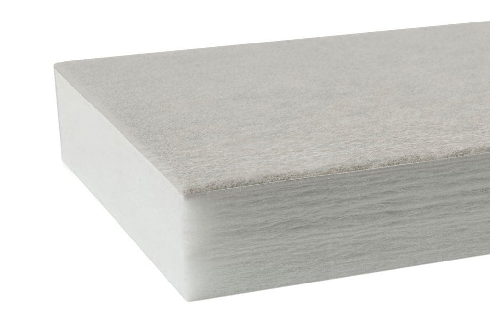 Autex Quietspace Acoustic Wall Panel with Vertiface [2400H x 1200W x 54D]-white panel savoye 