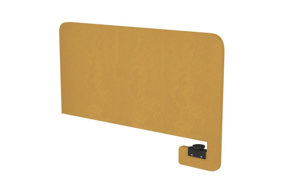 Biscuit Panel Divider - Upholstered Jasonl mustard yellow 