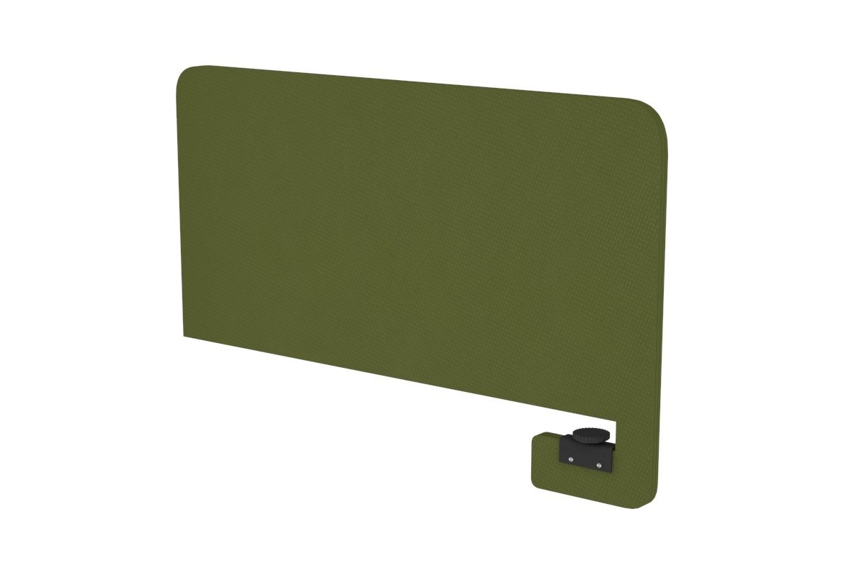 Biscuit Panel Divider - Upholstered Jasonl green moss 