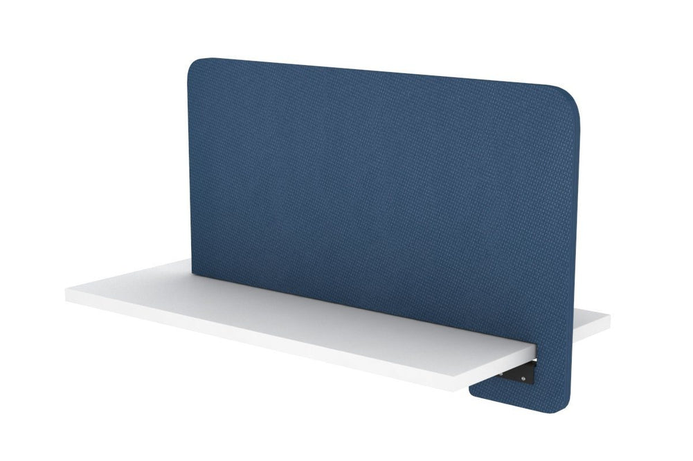Biscuit Panel Divider - Upholstered-deep blue  