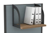 Black Horizon Screen Hanging Melamine Shelf - Thumbnail 4 