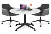 Blackjack Round Meeting Table [1000 mm] - Thumbnail 2 