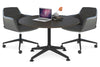 Blackjack Round Meeting Table [1000 mm] - Thumbnail 9 