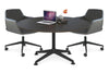 Blackjack Round Meeting Table [1200 mm] - Thumbnail 13 