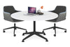 Blackjack Round Meeting Table [1200 mm] - Thumbnail 2 