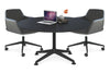 Blackjack Round Meeting Table [1200 mm] - Thumbnail 9 