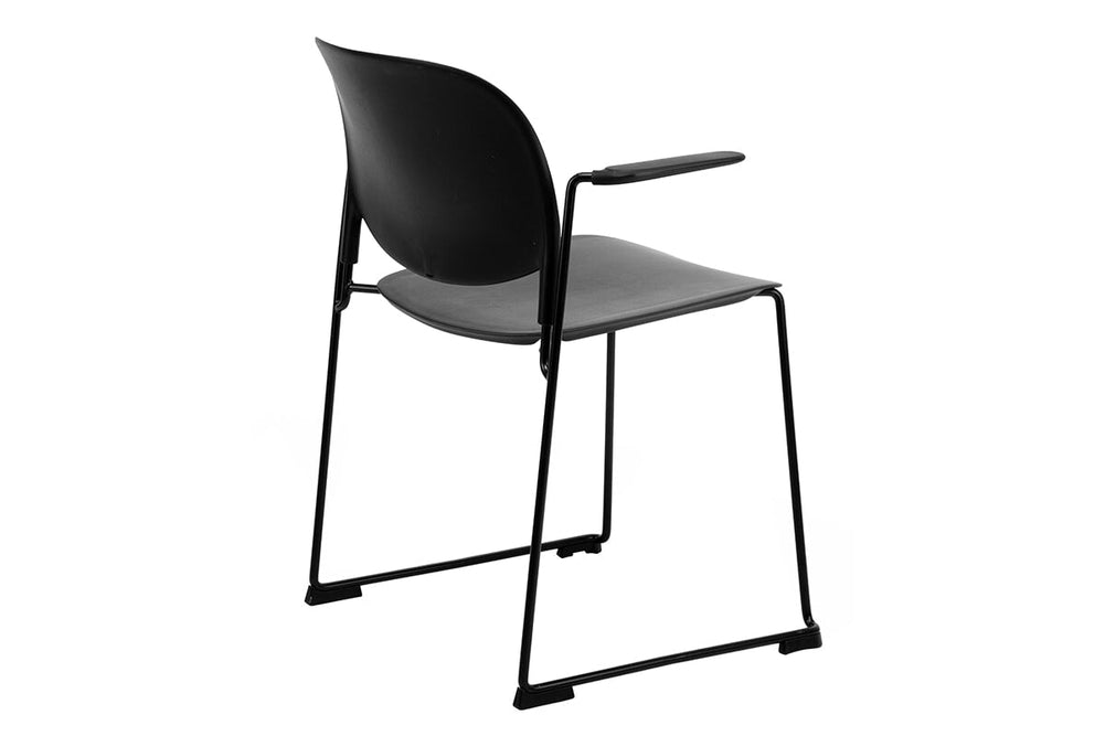 Bonza Sled Base Conference Chair-grey  