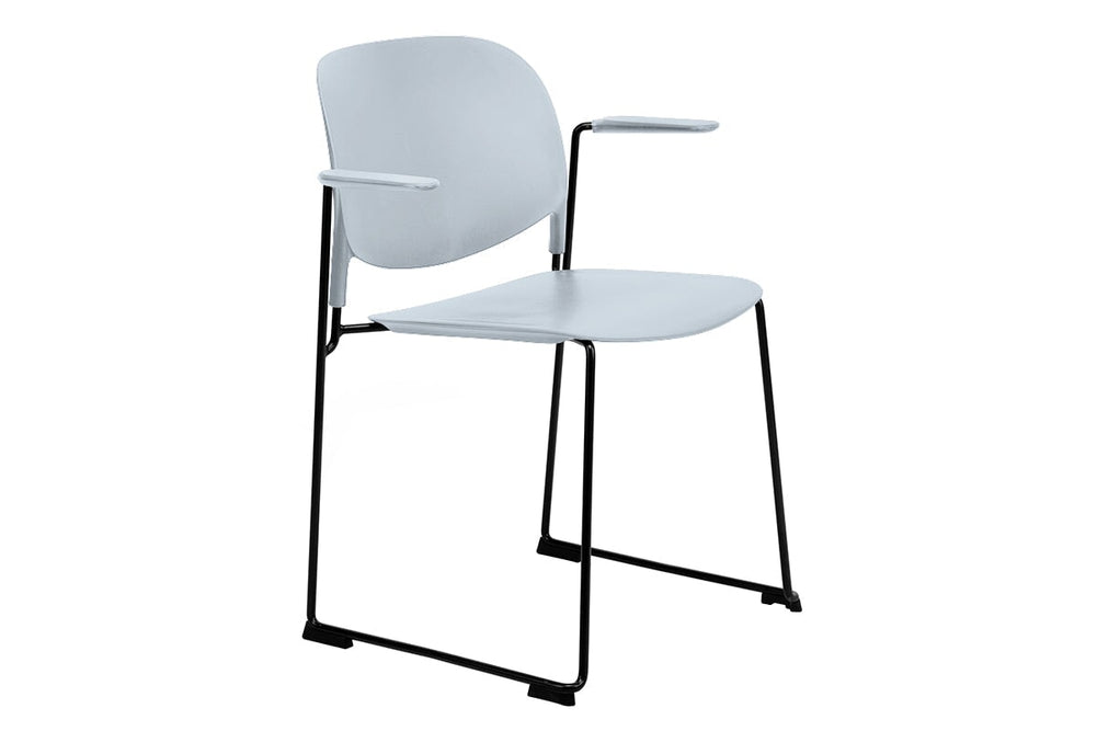 Bonza Sled Base Conference Chair-blue  