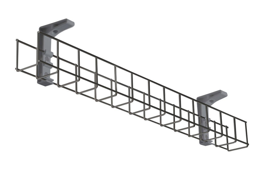 Cable Management Basket Single Metal Tray-1550 white  