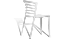  - Cafe Chair White Plastic - Cruize - 1