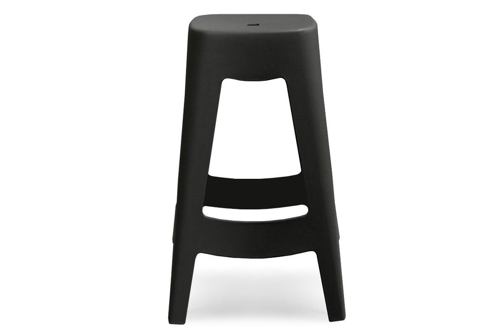 Claudio Counter and Kitchen Stool - 680mm Seat Height-Black  